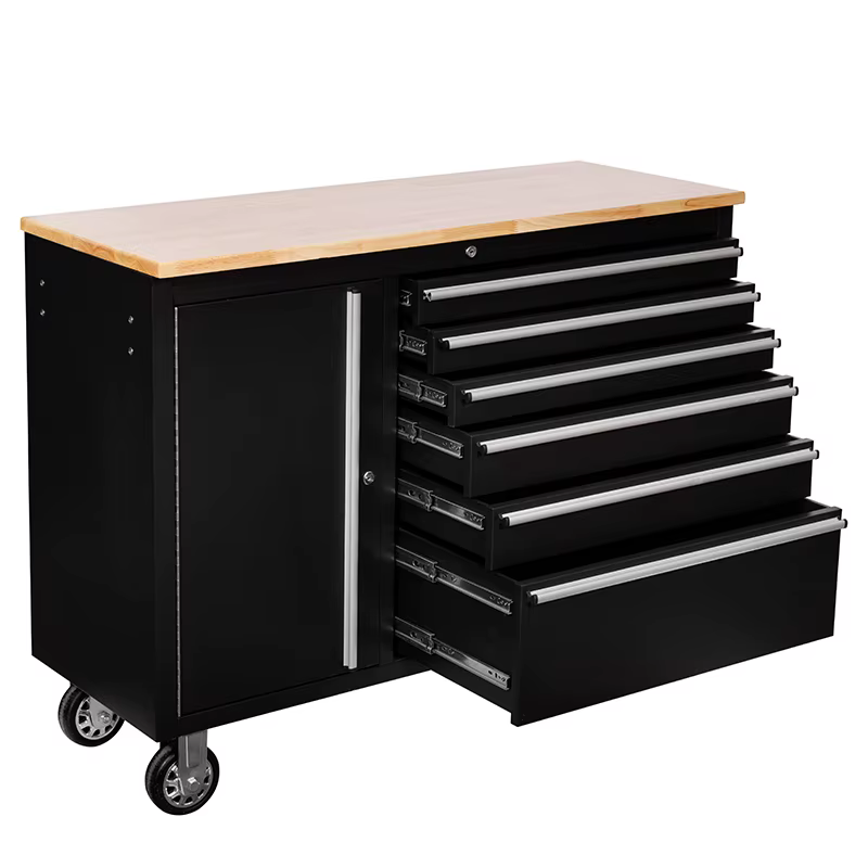 Boîte à outils à 7 tiroirs pour atelier de réparation automobile, armoire à outils, taille personnal