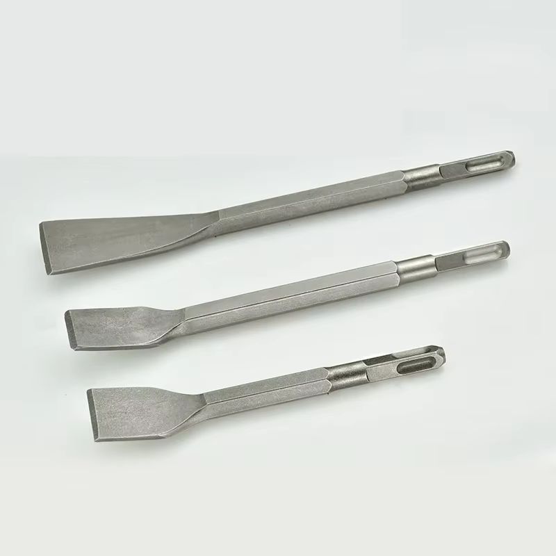 SDS PLUS – marteau électrique plat et large, pointe de tige, foret à percussion pour mur, béton, for