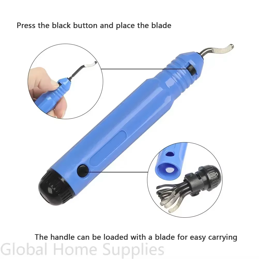 Kit d'outils d'ébavurage, couteau d'ébavurage, excellent outil manuel pour enlever les bavures avec 
