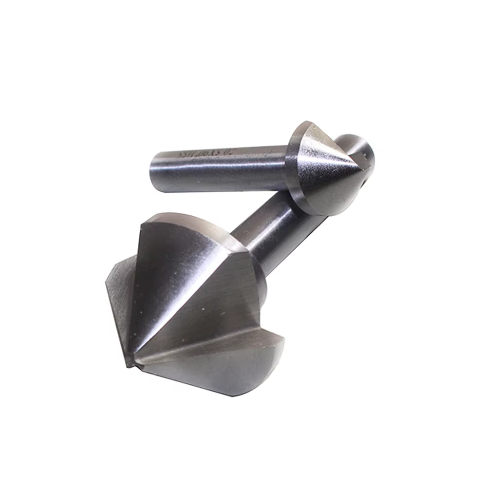 Nouveau 1 pièces 60/90/120 degrés fraise HSS chanfreinage métal fraisage outil 1 3 coupe-cannelure d