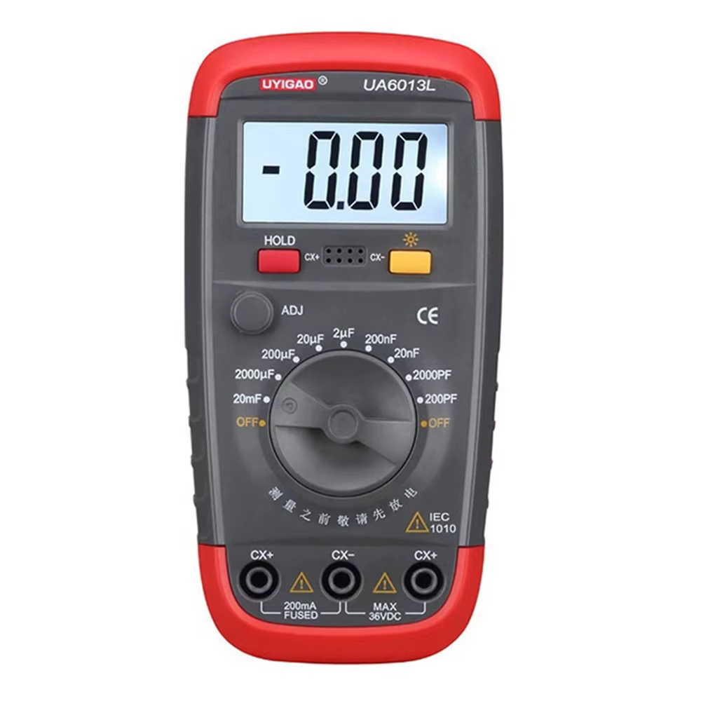 UYIGAO UA6013L compteur de capacité de condensateur LCD numérique professionnel testeur de capacité
