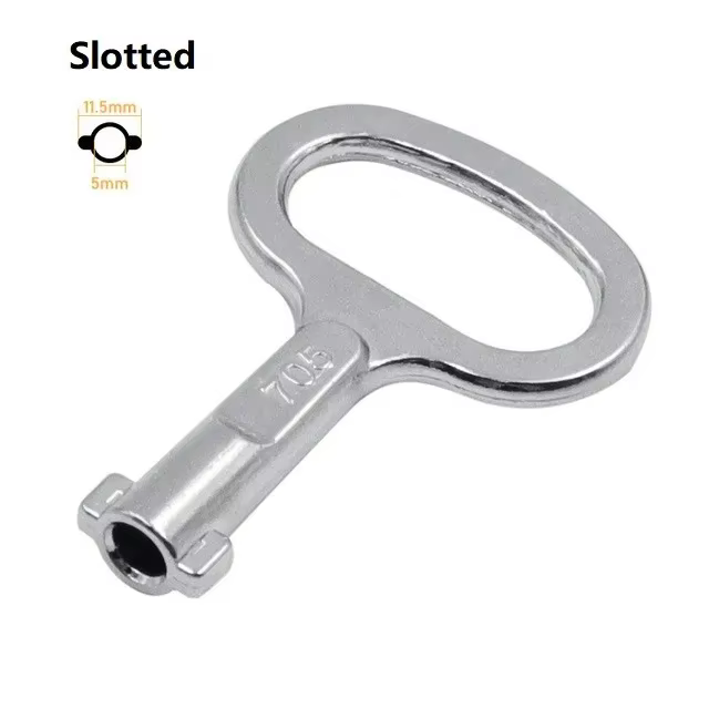 Clé à fente triangulaire pour serrure de porte d'ascenseur, clé triangulaire, boîte électrique pour 