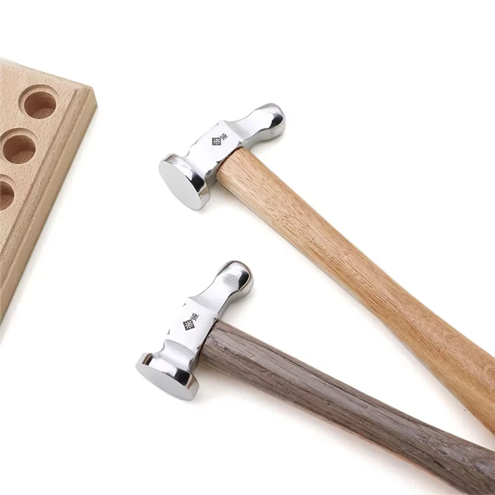 Petit marteau créatif en acier inoxydable, Mini marteau à tête ronde, haut de gamme, bijoux pour le