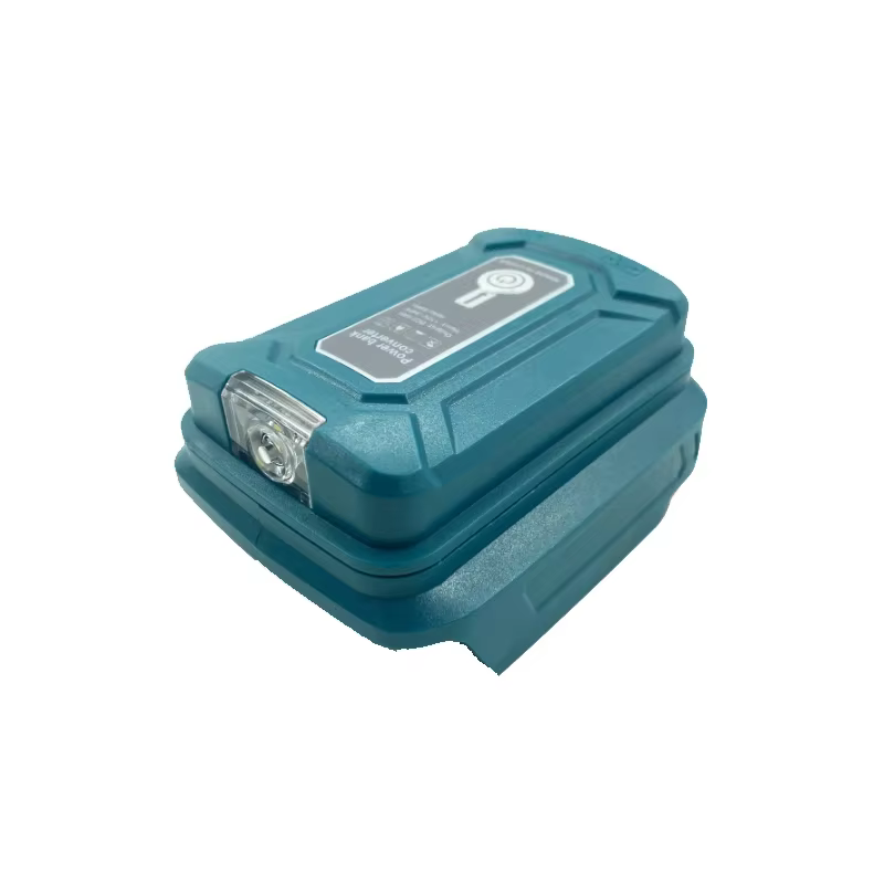 Pour Makita/HongSong/BoDa/FoGo 18V Li-ion batterie adaptateur avec lampe à LED lampe de poche double