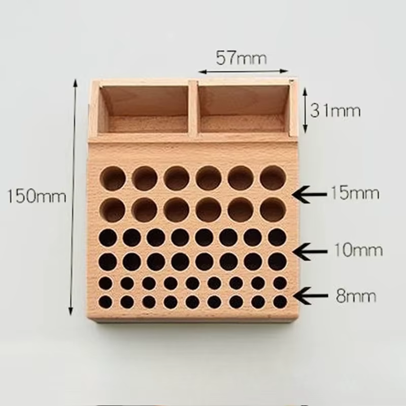 Support de rangement pour outils de travail manuel, porte-outil polyvalent en bois, bricolage, sculp