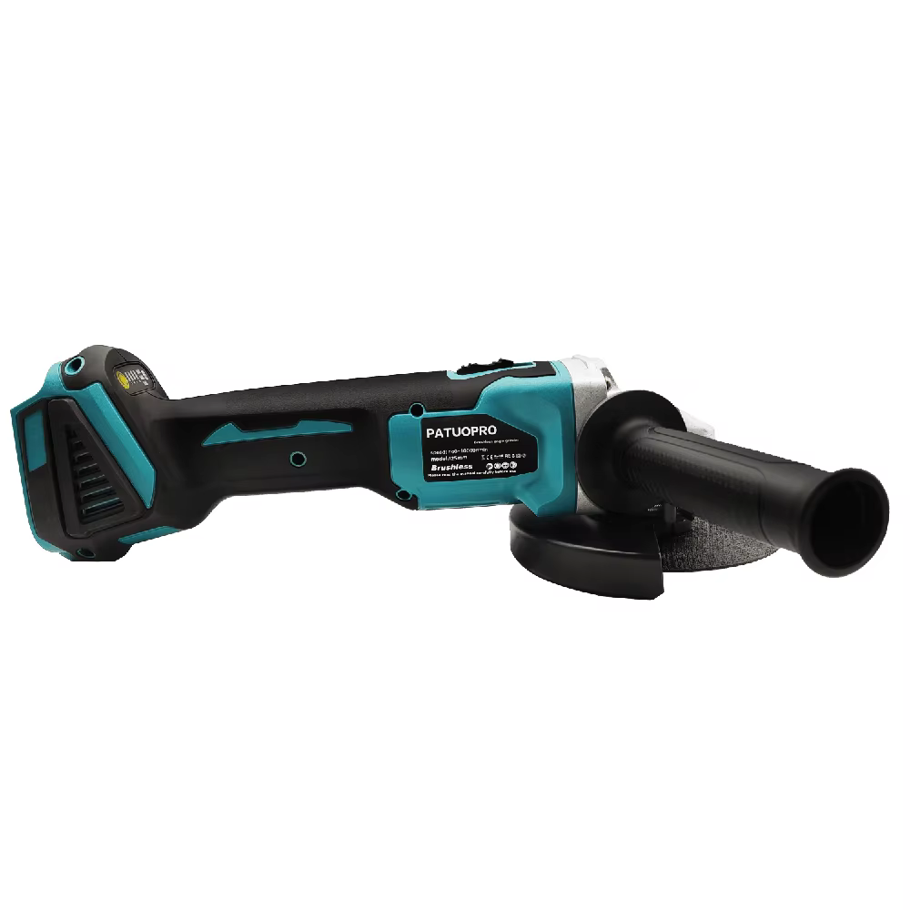 PATUOPRO 125mm meuleuse d'angle électrique sans fil meuleuse sans brosse polissage outil électrique