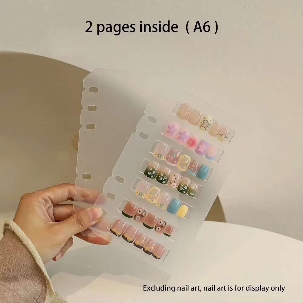 Présentoir de stockage de Nail Art, éditeur d'album, bricolage, outil de rangement Simple pour Nail 