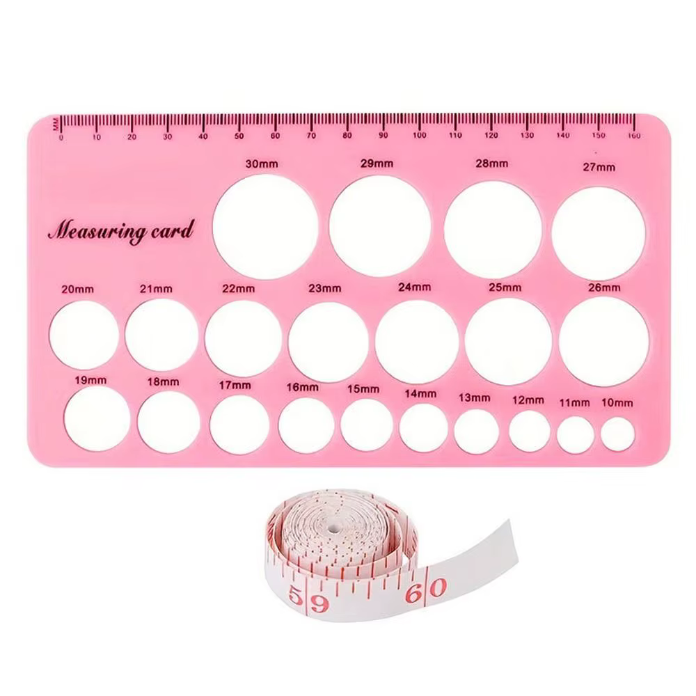 Règle de mesure de mamelon en silicone souple, sûre et durable, pour tétine, mesure de la poitrine, 