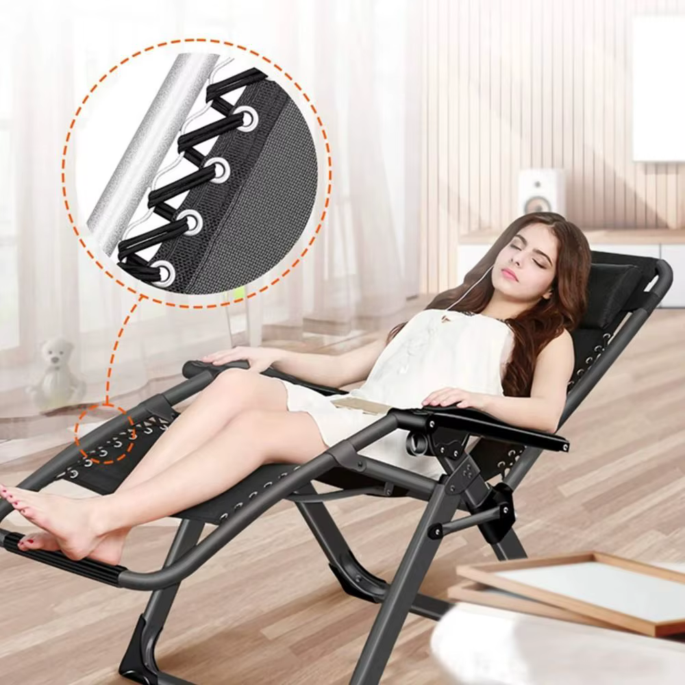 Kit de cordon de réparation de remplacement pour chaise inclinable, 4 pièces/ensemble, chaises longu