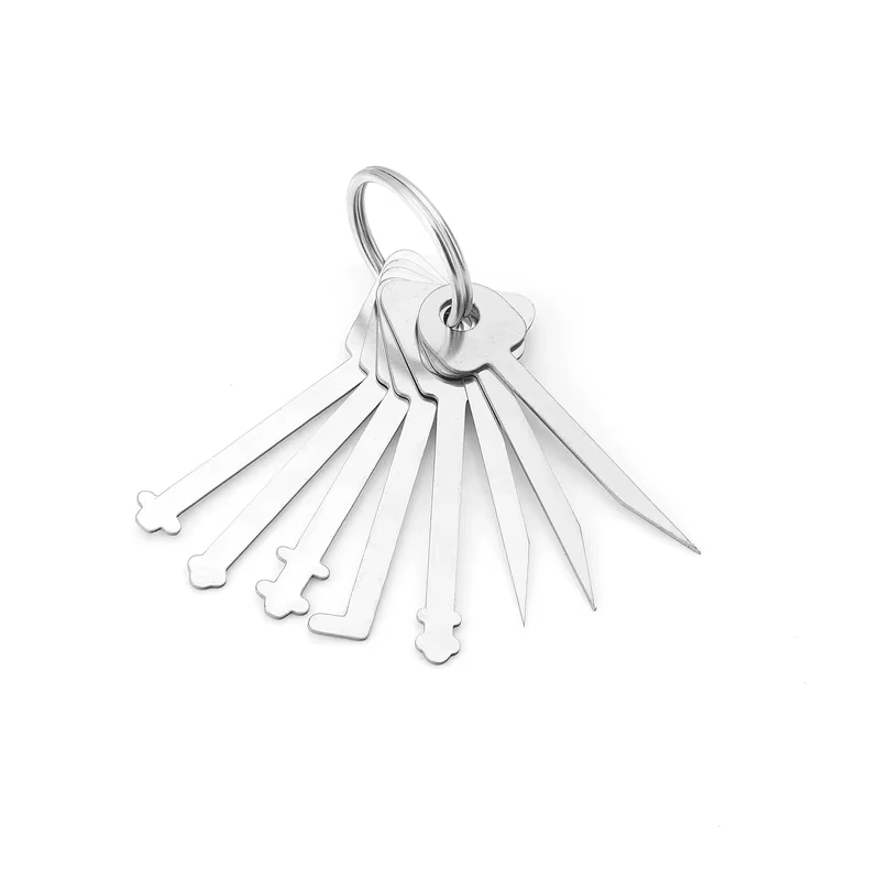 Clés maîtresses pour serrures à crochet, outils de déverrouillage de portes, ensemble de clés pour o