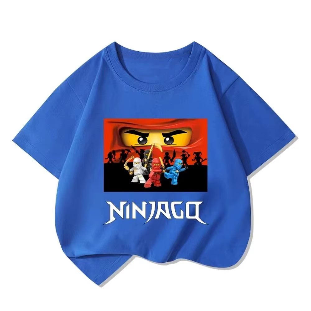 T-shirt N-Ninjago P-Phantom Ninja, plusieurs tailles, impression numérique, Lego Ninja Anime, mélang