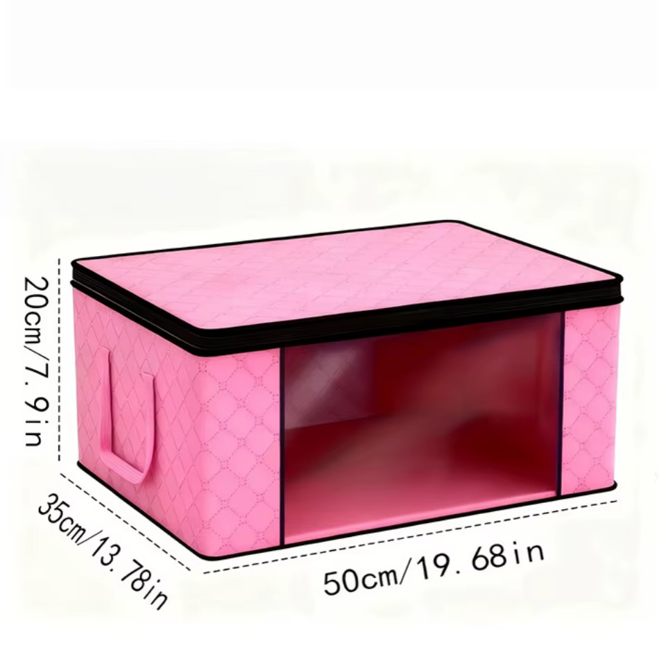 Sacs de rangement pour vêtements – Bacs de rangement pliables pour couvertures, pour organiser les c