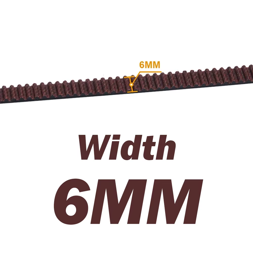 Courroie synchrone Trianglelab Gates 2GT, courroie de distribution, largeur 6MM 9MM 10MM 12MM, résis