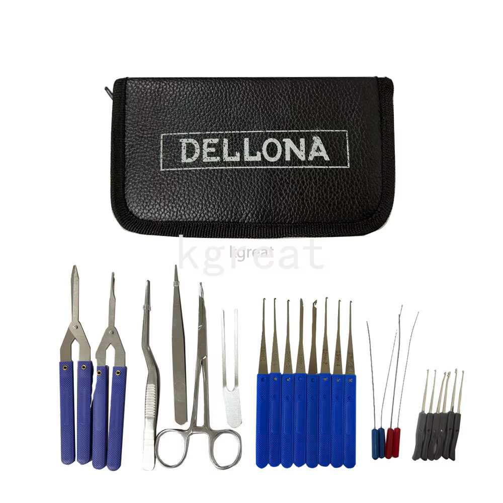 Extracteur de clé cassée, Pack d'outils de serrurier, Kit de clés cassées, prenez facilement les clé