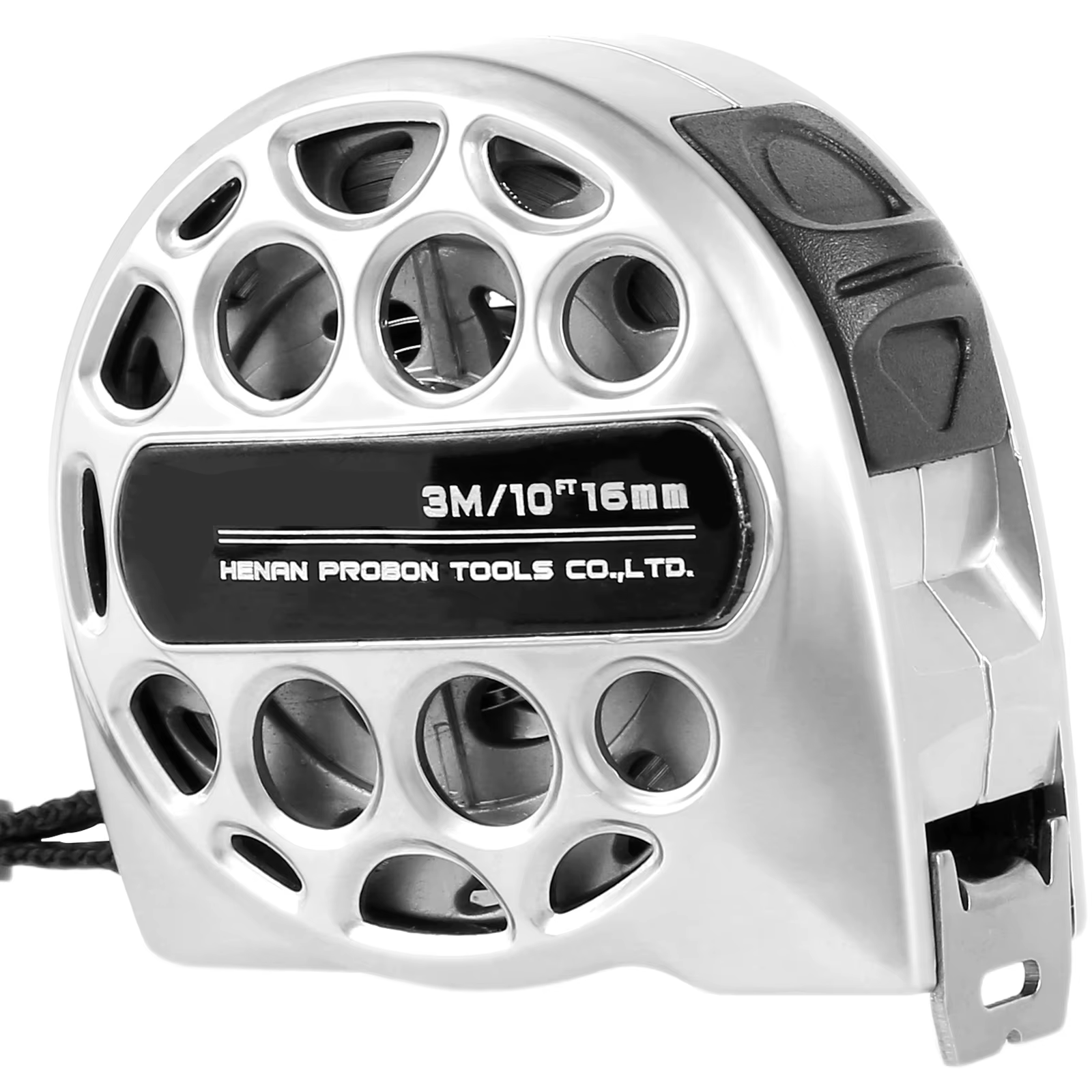 Ruban métrique en acier inoxydable, 7.5/5/3m, ruban rétractable de 25 pieds, règle de mesure impéria