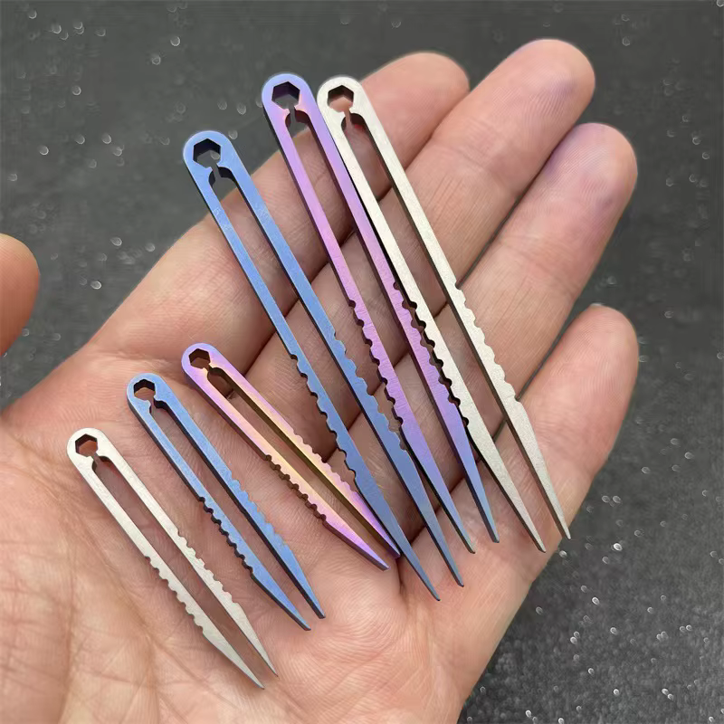 Pince à clipser en titane TC4, outil de préhension et de serrage, gadget EDC polyvalent, outil profe