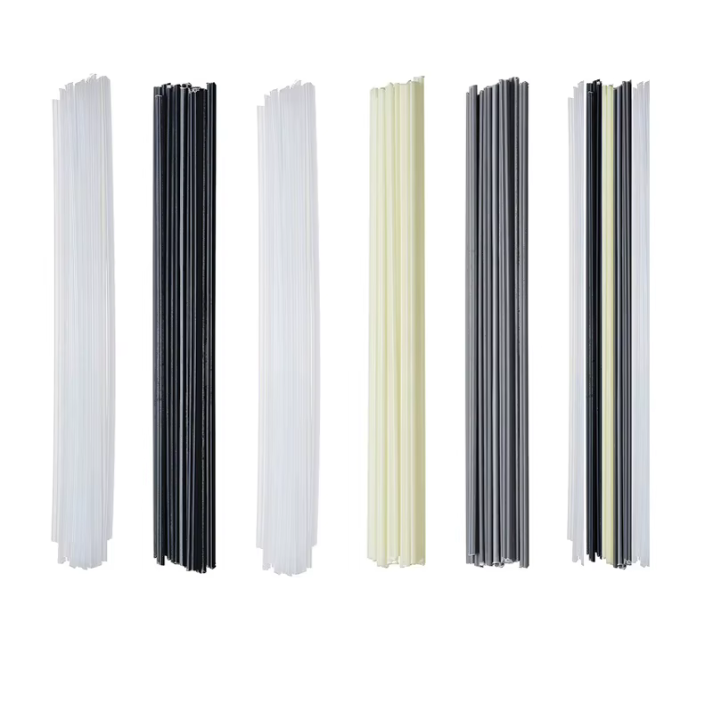 Ensemble de baguettes de soudage en plastique ABS PP PVC PE, 50 pièces, électrodes de réparation de