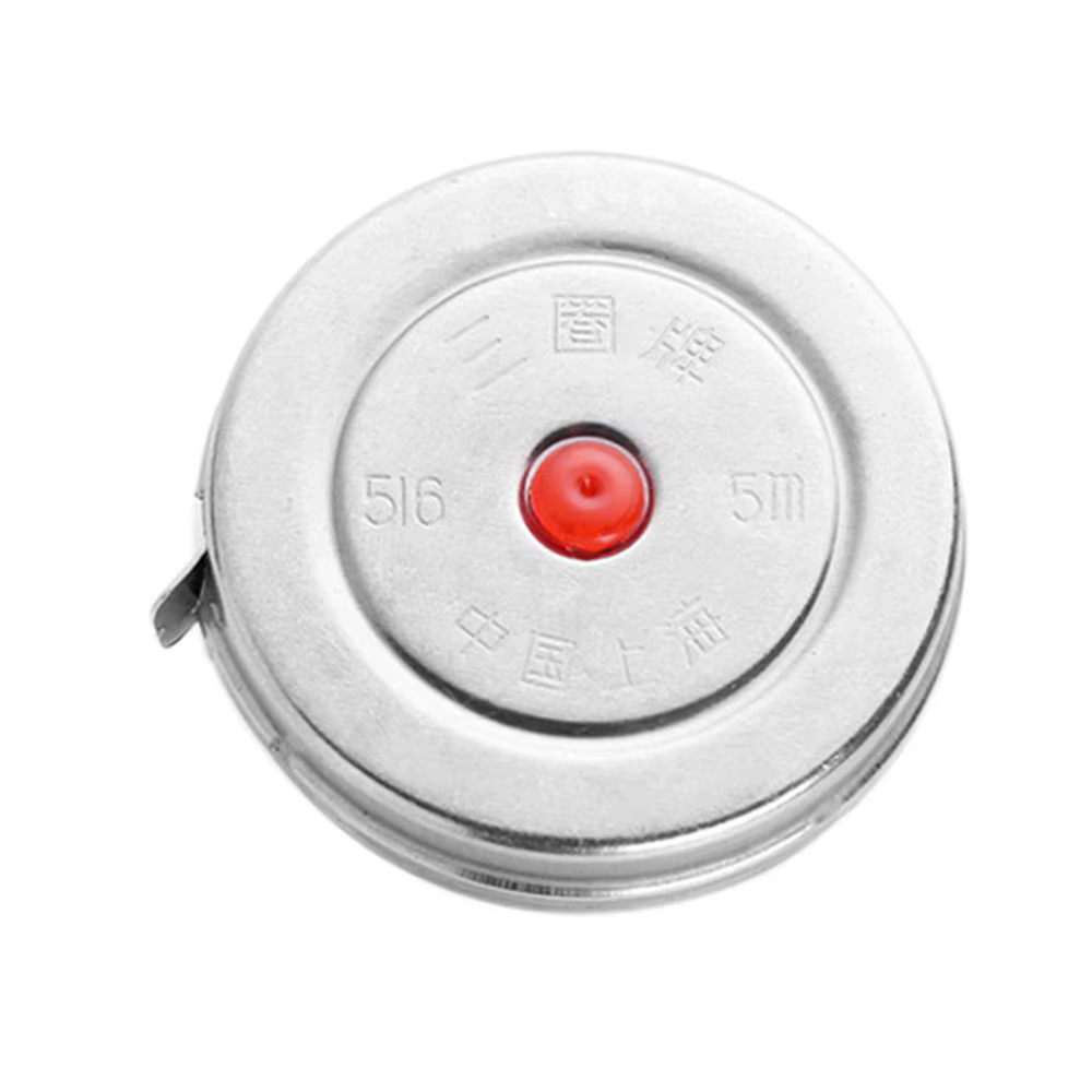 Règle de mesure simple en acier inoxydable, ruban à mesurer en acier, outils de mesure de haute préc