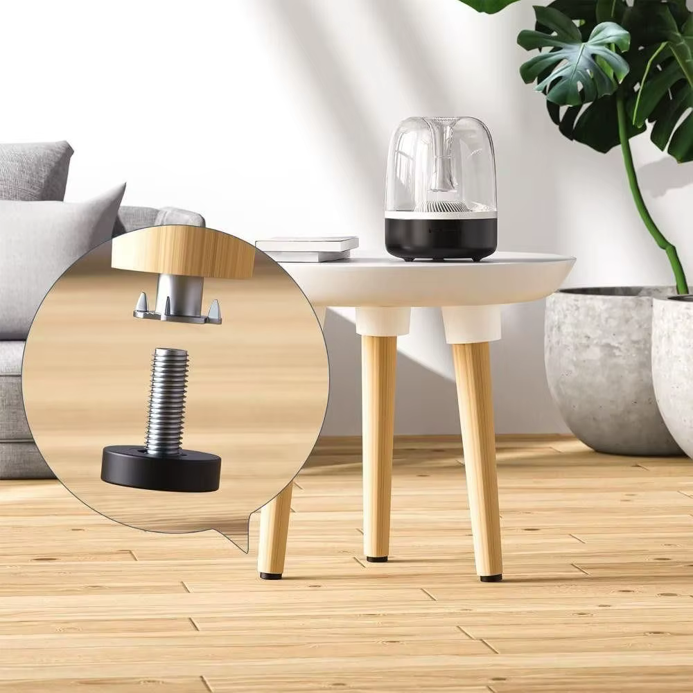 8PCS Gifts Adjustable Furniture Leveling Feet Furniture Levelers Hardware Tools Leg Levelers Table F