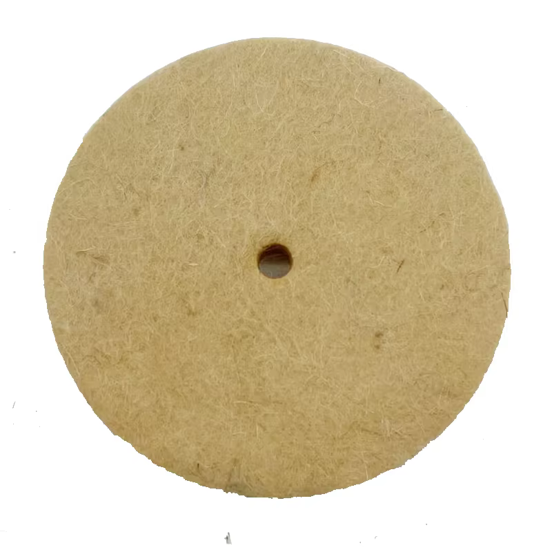 Perceuse meule roue de polissage feutre laine tampon de polissage disque abrasif pour meuleuse d'éta