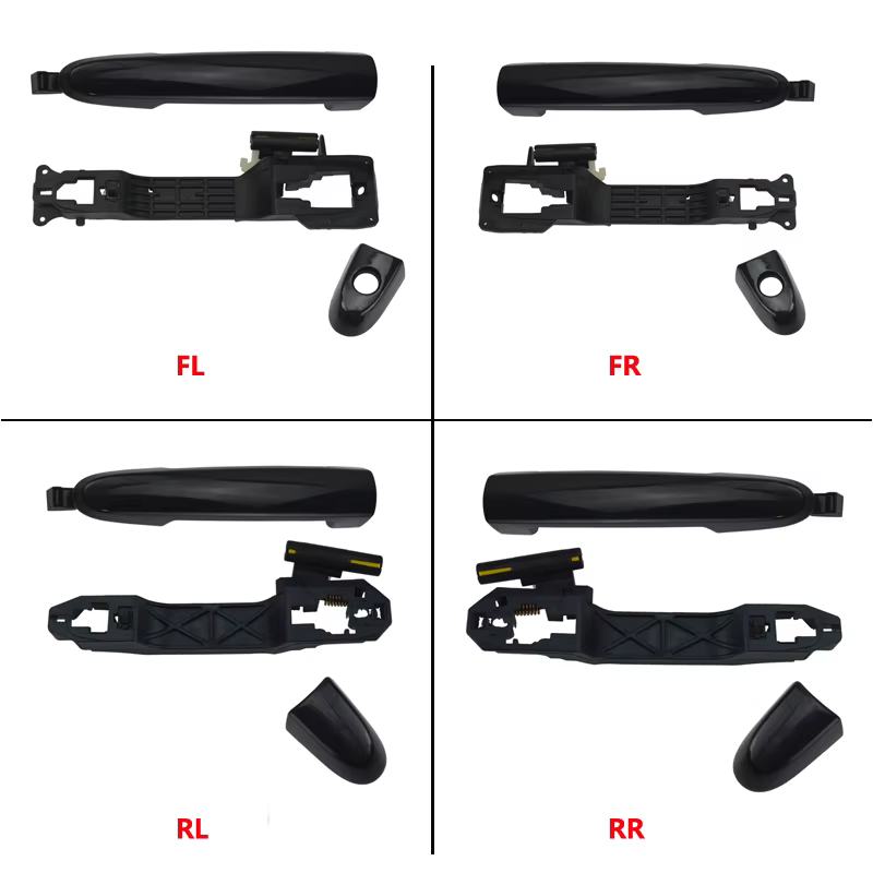 Poignée de porte extérieure de voiture pour LIFAN 320, avant et arrière, poignées de porte extérieur