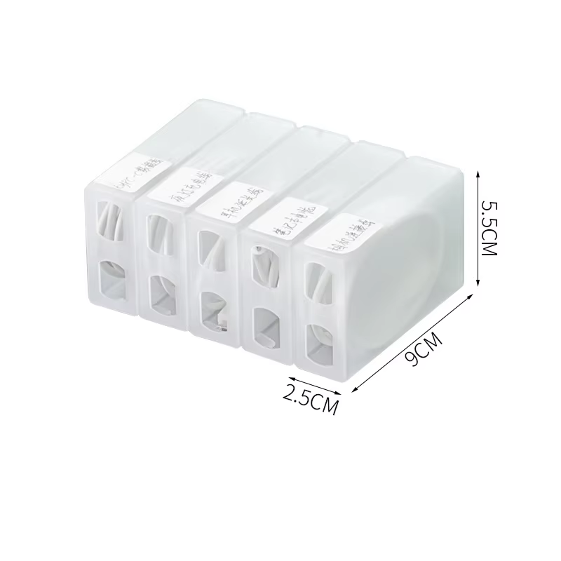 MELGrid-Boîte de rangement pour câbles de données, bureau, petite boîte, chargeur, disque U, bureau,