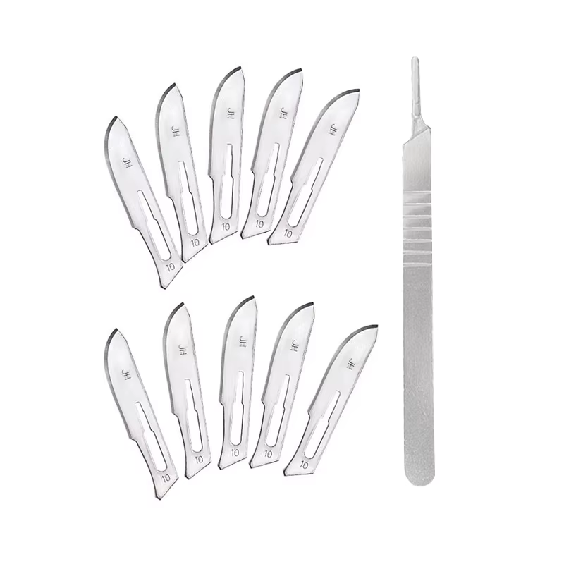 Scalpel générateur en acier au carbone avec poignée, outil de coupe pour bricolage, réparation PCB,