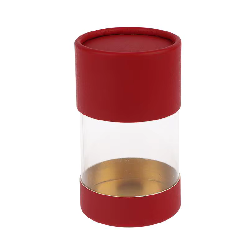 1 pièce – Boîte d'emballage universelle en tube de PVC transparent pour bouteille d'huile essentiell