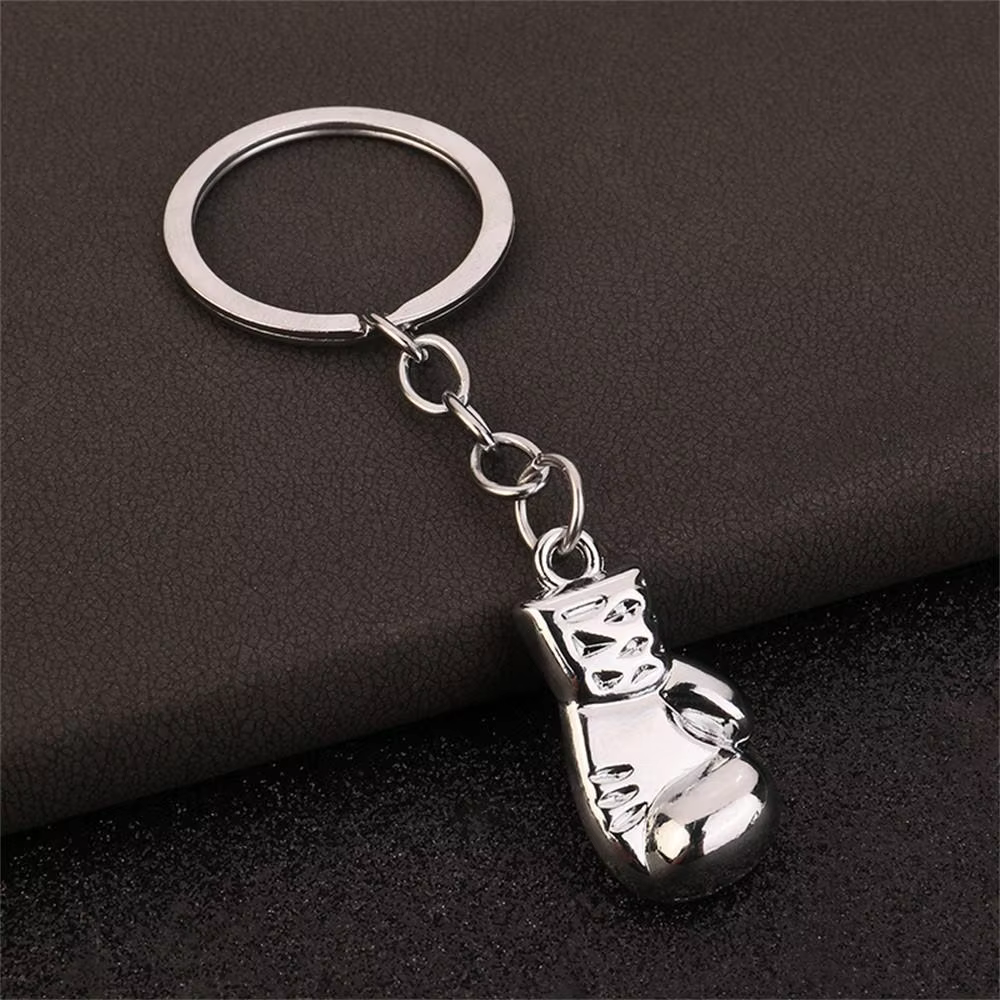 Mini gant de boxe porte-clés Sport porte-clés en métal pour les amateurs de Fitness Club Souvenirs c