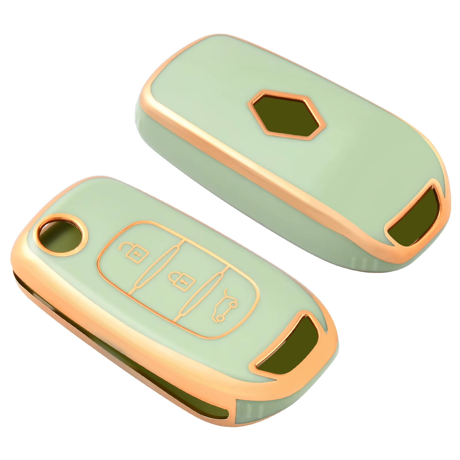 Housse de protection pour clé de voiture, pour Renault Captur Megane Sandero Stepway Logan Clio 5 20