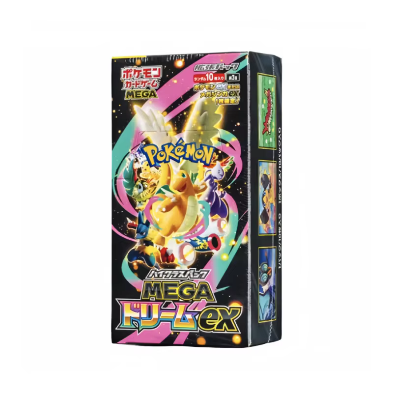 Pokemon TCG 2026 Nouvelle Édition Japonaise M2a Mew EX Boîte de Boosters Dorée Packs de Cartes à Col