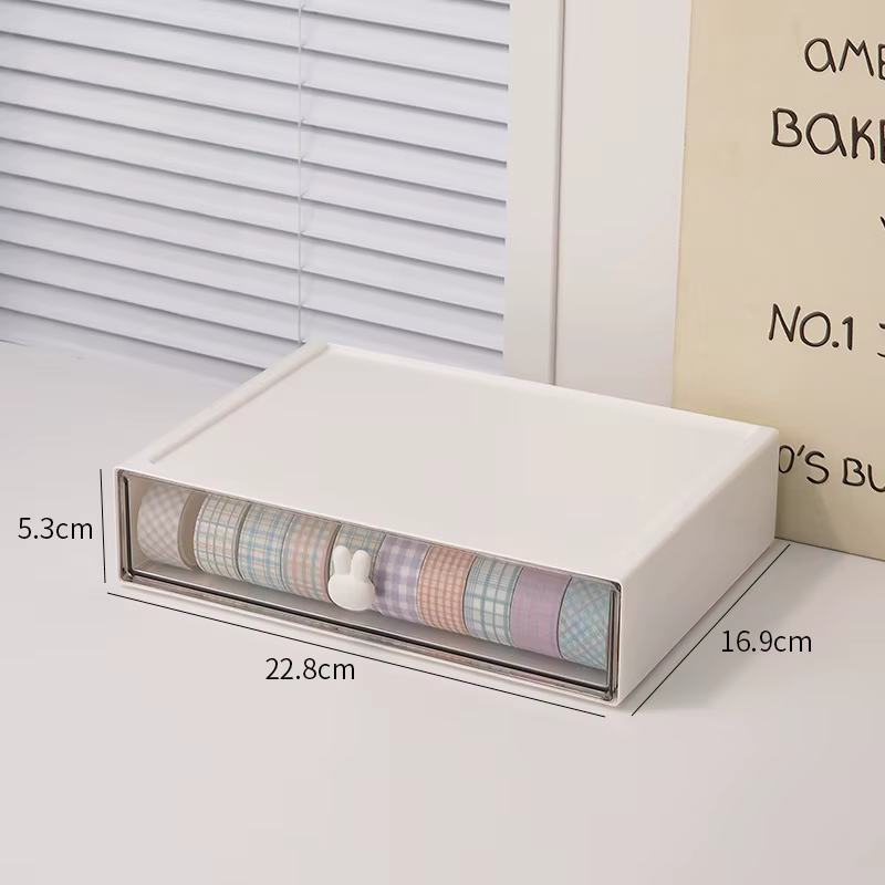 MEL-style-Boîte de rangement de bureau, porte-stylo MELEvaluT1, cahier de papeterie, accessoires pou