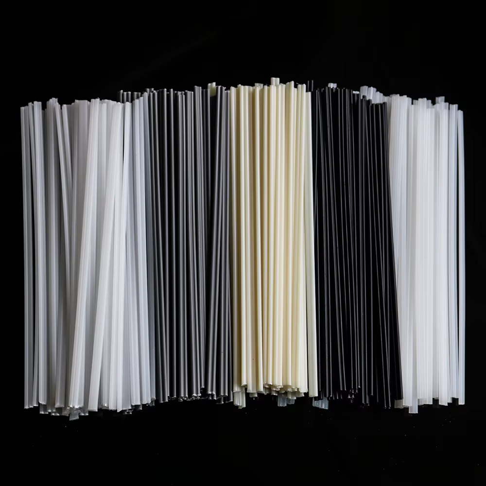Ensemble de baguettes de soudage en plastique ABS PP PVC PE, 50 pièces, électrodes de réparation de