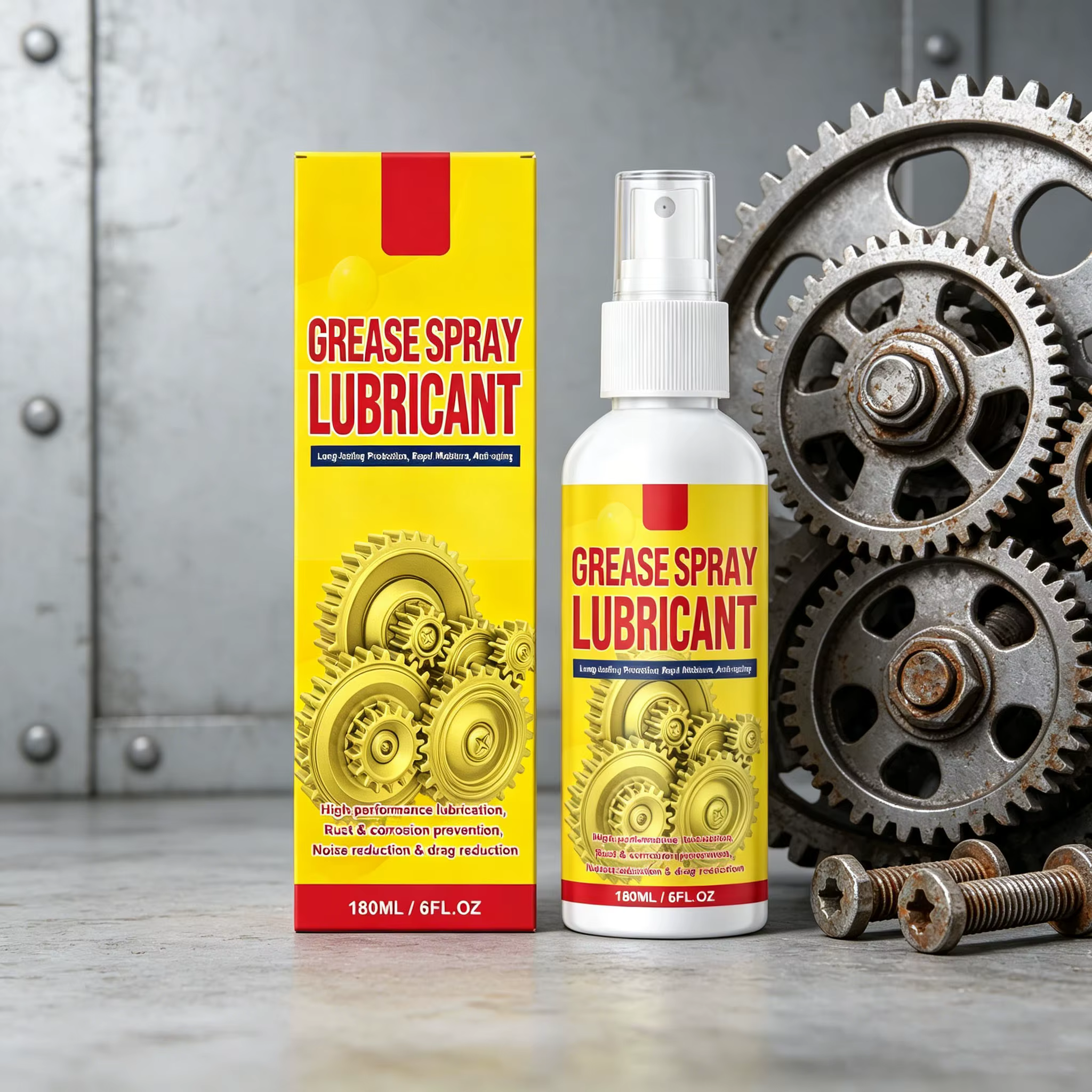 Spray lubrifiant décapant la rouille, dissolution rapide de la rouille, anti-oxydation, polissage de