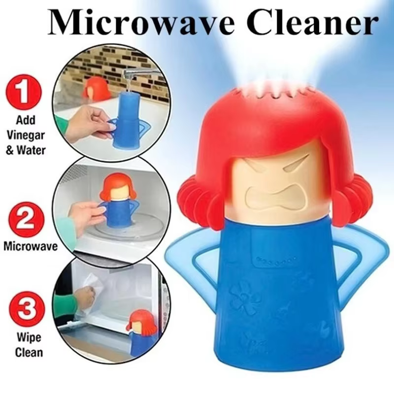 Nettoyeur à micro-ondes de cuisine, nettoie facilement le four à micro-ondes, nettoyeur à vapeur, ap
