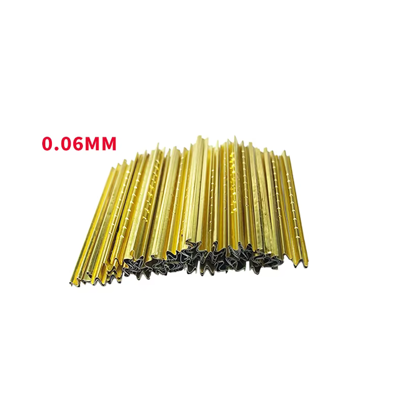 100 pièces/boîte 0.05MM/0.06MM outils en feuille d'étain outils de serrurier or et argent feuille d'