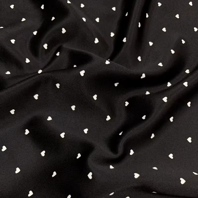 Tissu pour la couture 50cm/100cm, matériau pour la couture 100% polyester, tissu imprimé à pois pour