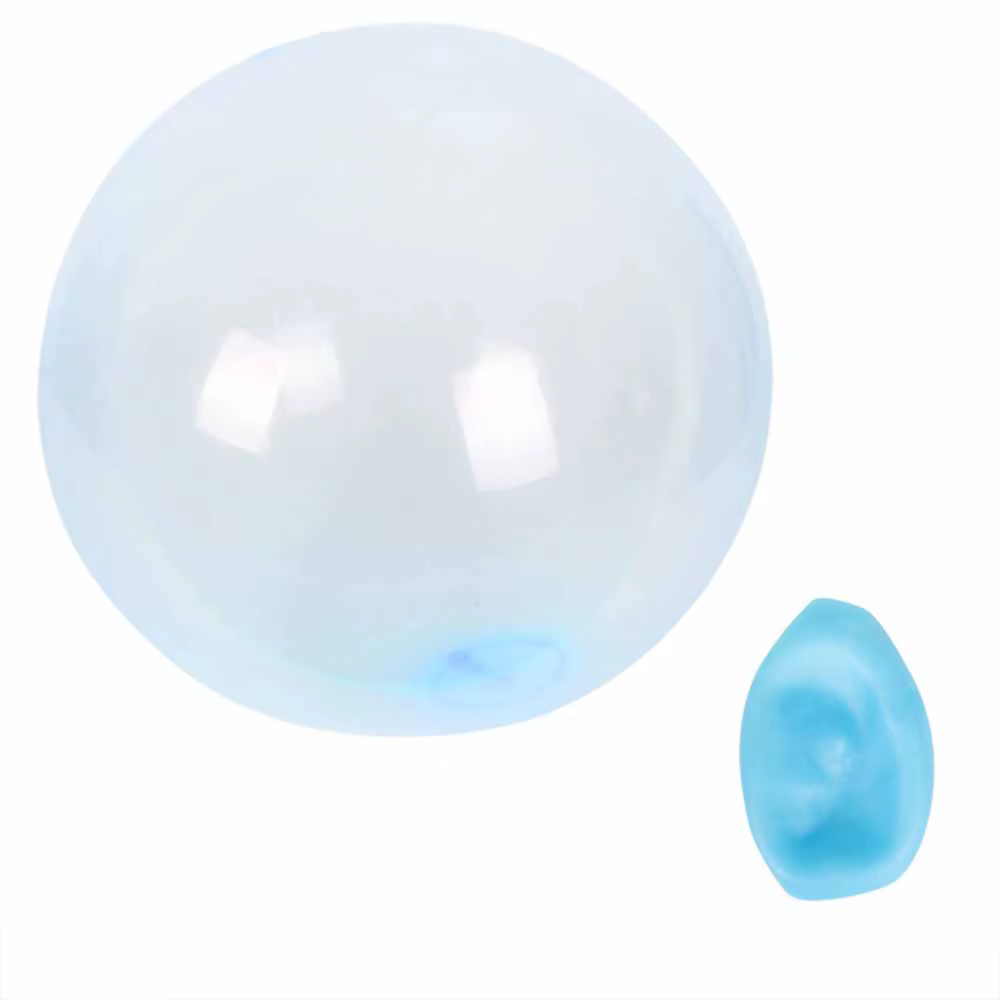 Ballon gonflable pour enfants, jouet d'extérieur, boule à bulles remplie d'eau et d'air doux, jeu de