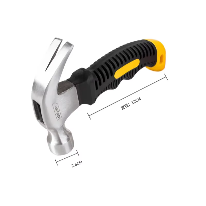 Marteau à griffes multifonction, outils pour le travail du bois, marteau magnétique à tête ronde/car