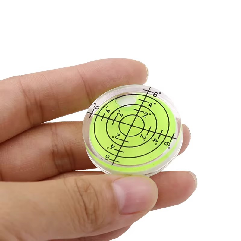 Niveau à bulle universel, niveau à bulle 32X7mm, Mini bulle Bullseye pour trépied cadre de meuble ou