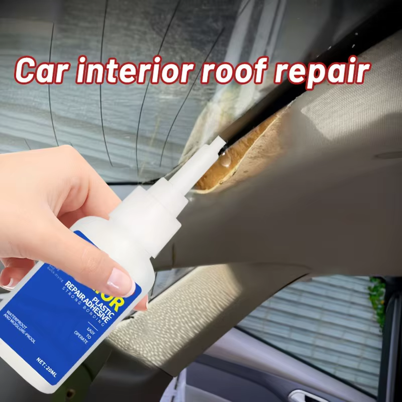 Colle professionnelle pour réparation de toit de voiture : adhésif fort imperméable à séchage rapide