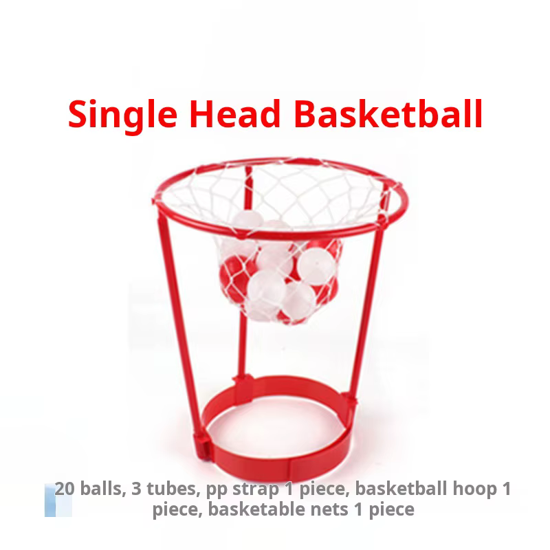 Cerceau de tête, jeu de fête de basket-ball pour enfants et adultes, jeu de carnaval, bandeau en fil