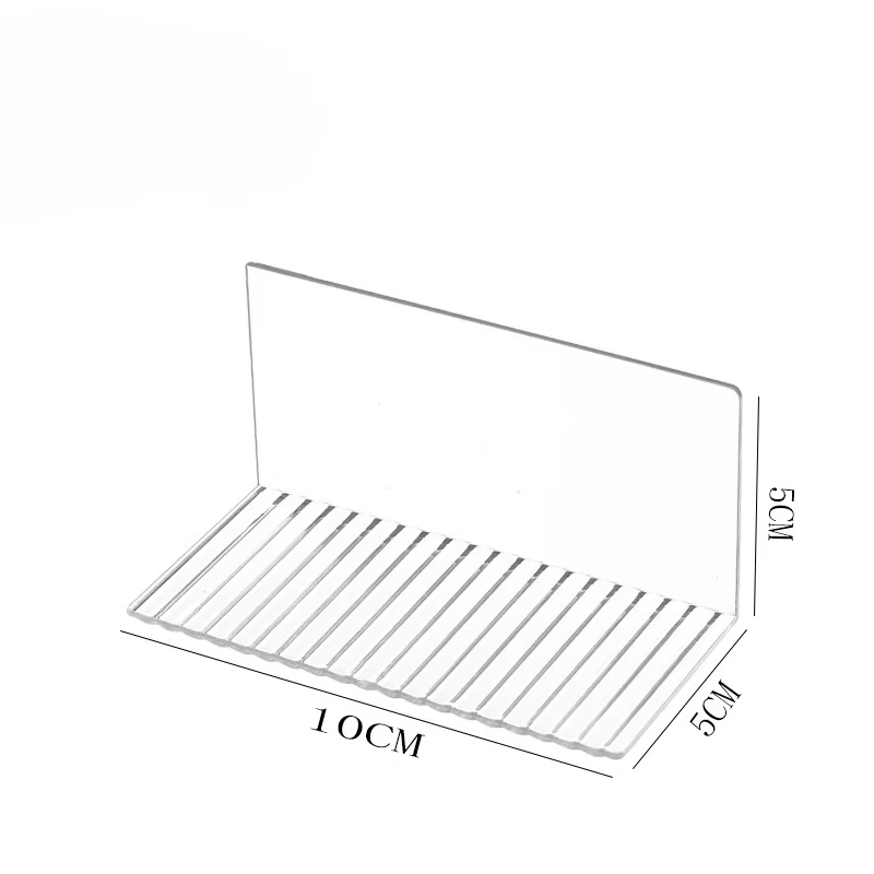 Mallette de rangement d'affichage en acrylique pour figurine d'action, boîte de rangement transparen