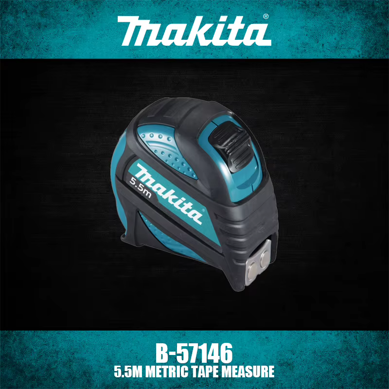 Ruban à mesurer métrique Makita B-57146 B-57152 B-57168 5,5/7,5/10 m