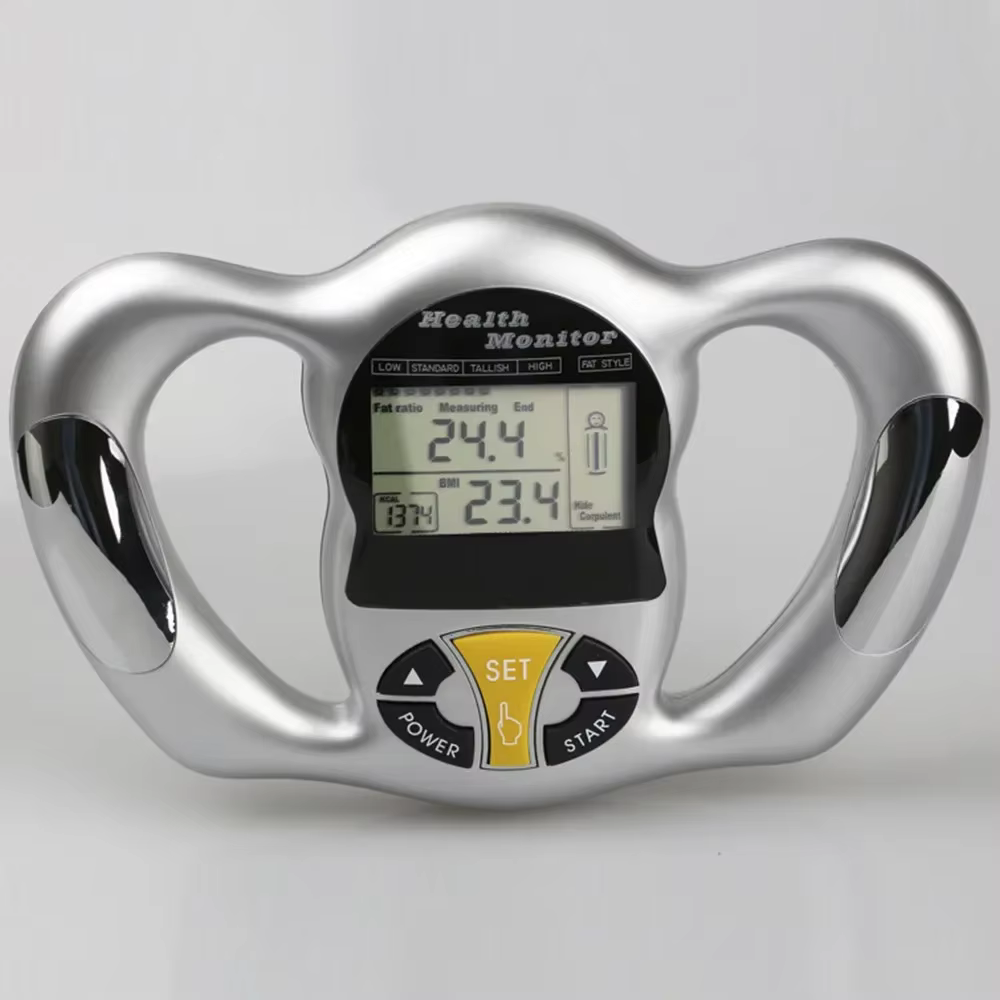 Balance numérique sans fil LCD BMI pour graisse corporelle, poids portatif, eau, outil de détection 