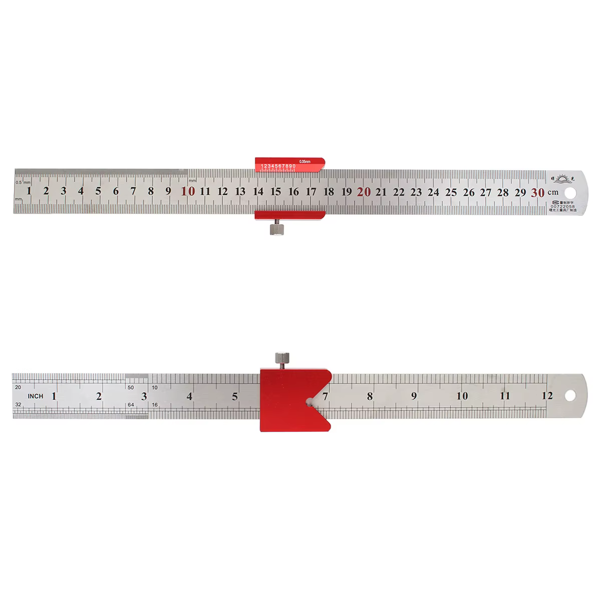 Règle en acier d'angle 45/90, bloc de positionnement, Angle d'arrêt, jauge de marquage de ligne, règ
