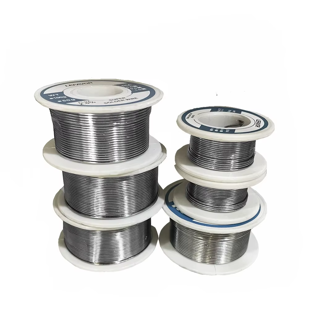 Rouleau de fil à souder à noyau de colophane, soudure 18/fil, 18/fonte, sans nettoyage, 0.8mm, 1.0mm