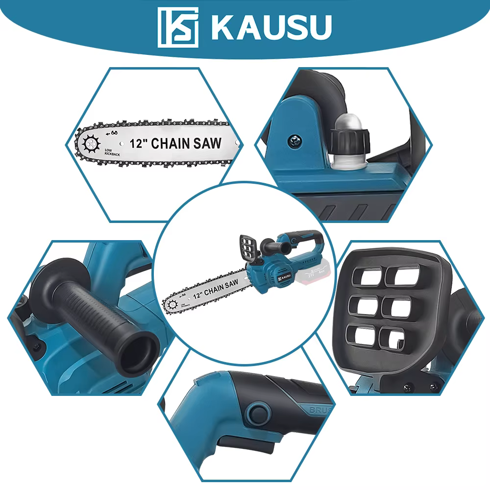 Makita – tronçonneuse électrique sans balais de 12 pouces, 21V, sans fil, Rechargeable, Machine de c