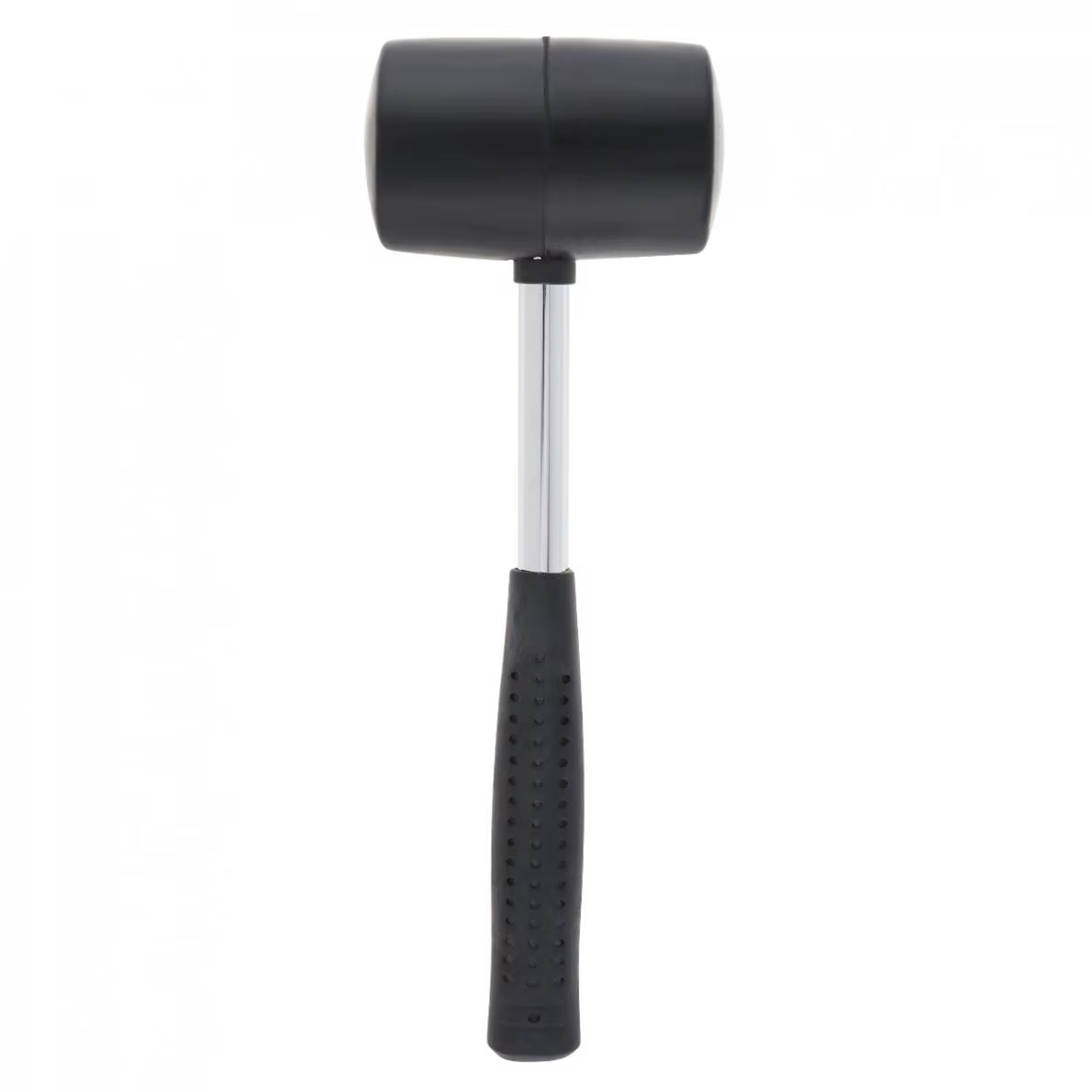 Marteau en caoutchouc noir non élastique de 400 g en caoutchouc et acier - Marteau durable pour carr