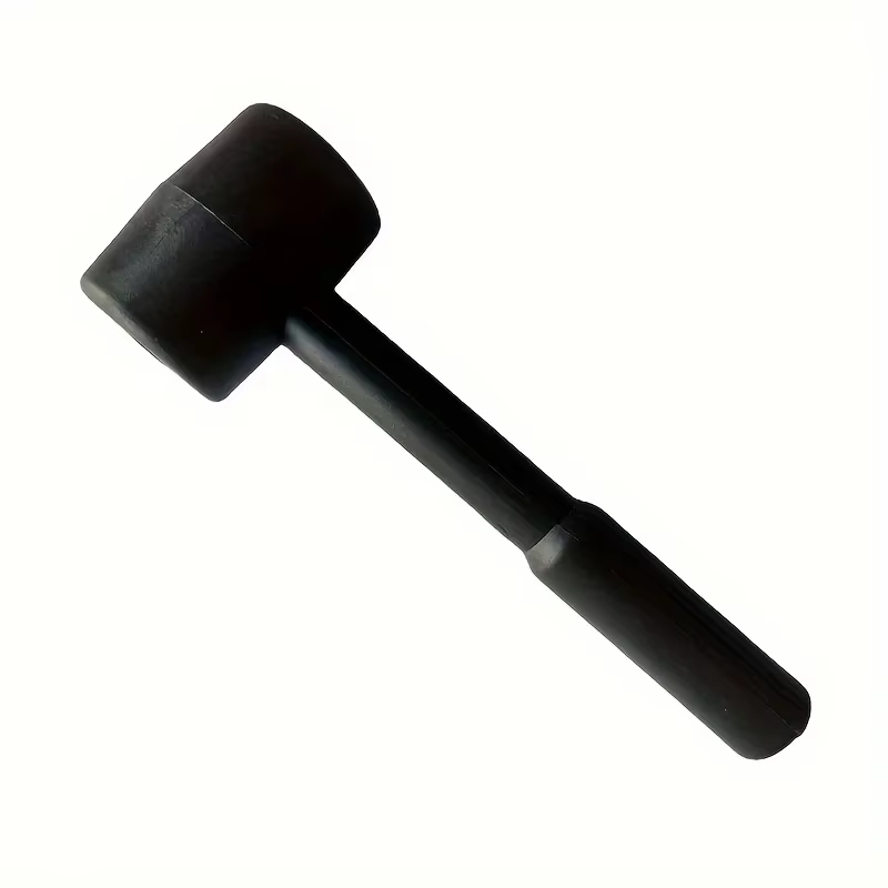Maillet en caoutchouc noir – outil durable et polyvalent pour le bricolage, la réparation à domicile